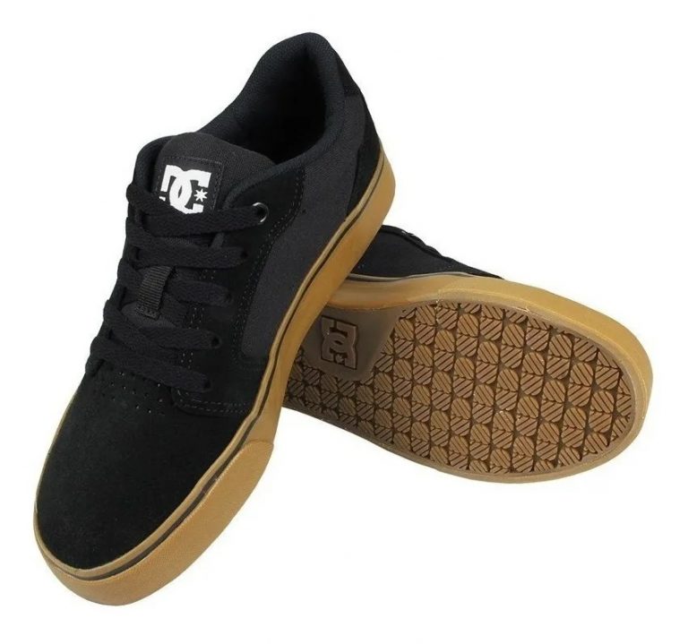 TÊNIS DC SHOES ANVIL LA BLACK GUM KANAU